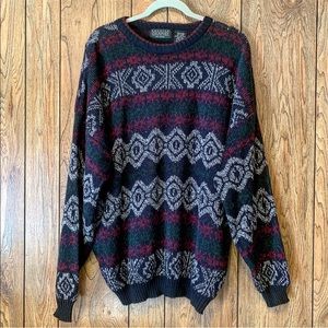VINTAGE | Oversized Grandpa 90s Sweater